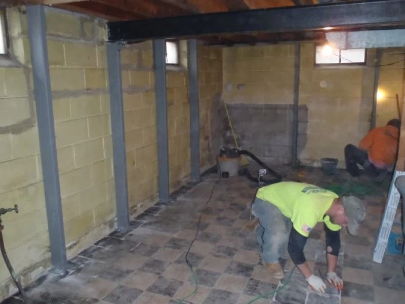 Basement Wall Repair in Woodbridge, VA