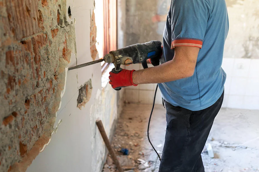 Cracked Wall / Structural Repair in Woodbridge, VA