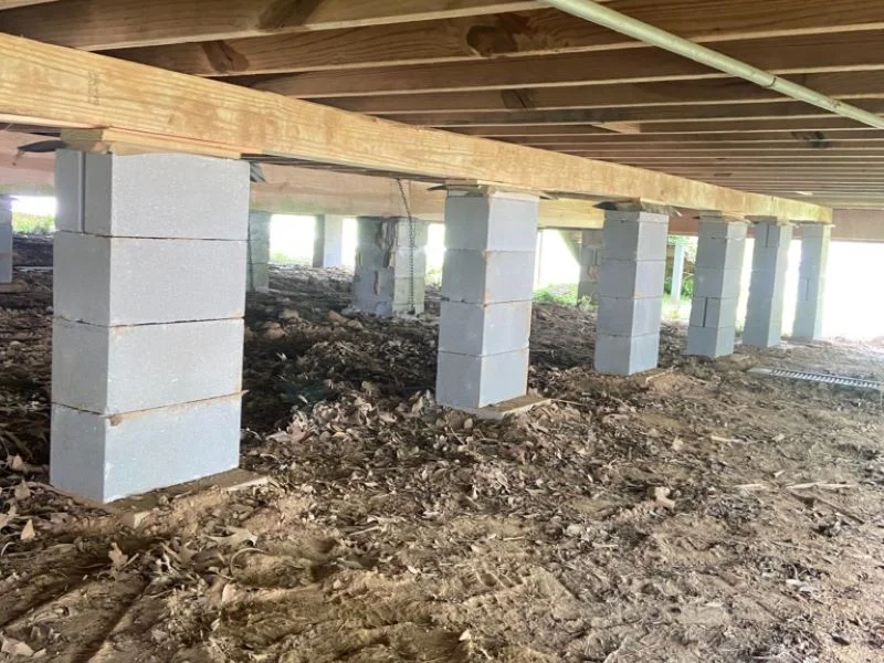 Pier and Beam or Block and Base Foundation Repair in Woodbridge, VA